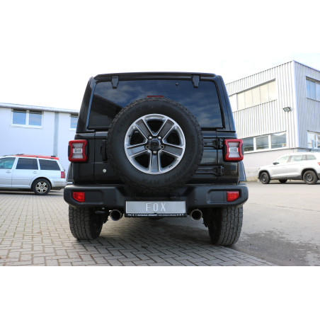 Jeep Wrangler IV – JL Silenziatore uscita posteriore destra e sinistra - (Cod. F-JE033005-293)