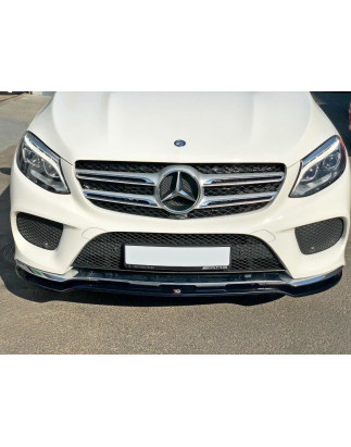 SPLITTER ANTERIORE V.1 Mercedes GLE W166 AMG-Line (Cod. M-ME-GLE-166-AMGLINE-FD1G)