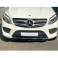 SPLITTER ANTERIORE V.1 Mercedes GLE W166 AMG-Line (Cod. M-ME-GLE-166-AMGLINE-FD1G)