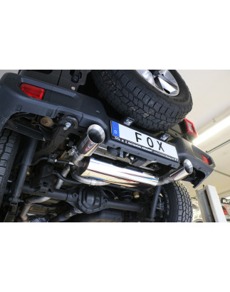 Jeep Wrangler IV – JL Silenziatore uscita posteriore destra e sinistra - (Cod. F-JE033005-293)