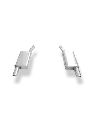 Ford Mustang GT coupé Silenziatore posteriore destra e sinistra – 1x100 tipo (Cod. F-FO140003-153