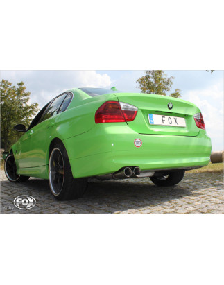 BMW E90/91 – 325i Silenziatore posteriore – 2x80 Tipo 24 (Cod. F-BM023112-270)