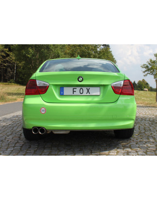 BMW E90/91 – 325i Silenziatore posteriore – 2x80 Tipo 24 (Cod. F-BM023112-270)