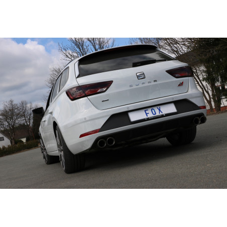 Seat Leon 5F ST 4x4 – Cupra 300 Silenziatore posteriore destra e sinistra - (Cod. F-SE042133-290)