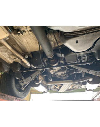 VW Bus T5/ T6 4motion Silenziatore posteriore con uscite destra e sinistra (duplex) – 160x8 (Cod. 