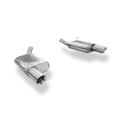 Ford Mustang GT coupé Silenziatore posteriore destra e sinistra – 1x100 tipo (Cod. F-FO140003-293