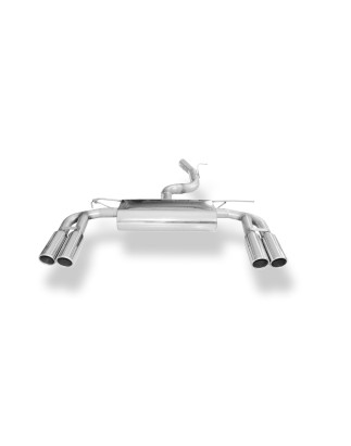 Seat Ateca 5FP – 4x4 Silenziatore posteriore con uscite destra e sinistra (duplex)x80 t (Cod. F-SE