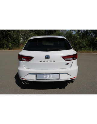 Seat Leon 5F ST – Cupra 300 Silenziatore posteriore destra e sinistra – 2x80 (Cod. F-SE042173-29