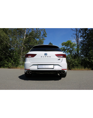 Seat Leon 5F ST – Cupra 300 Silenziatore posteriore destra e sinistra – 2x80 (Cod. F-SE042173-29