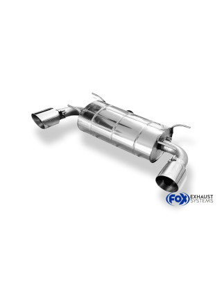 Toyota GR86 Silenziatore posteriore – 1x114 Tipo 25 destra e sinistra (Cod. F-TO210005-295)