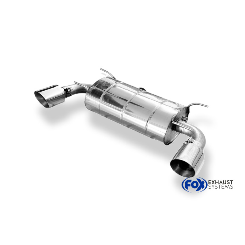 Toyota GR86 Silenziatore posteriore – 1x114 Tipo 25 destra e sinistra (Cod. F-TO210005-295)