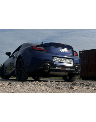 Toyota GR86 Silenziatore posteriore – 1x114 Tipo 25 destra e sinistra (Cod. F-TO210005-295)