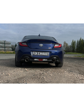 Toyota GR86 Silenziatore posteriore – 1x114 Tipo 25 destra e sinistra (Cod. F-TO210005-295)