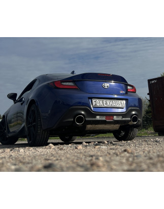 Toyota GR86 Silenziatore posteriore – 129x106 Tipo 32 destra e sinistra (Cod. F-TO210005-349)
