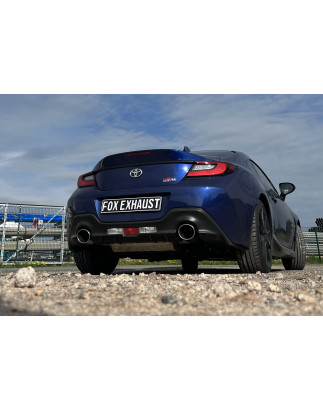 Toyota GR86 Silenziatore posteriore – 129x106 Tipo 32 destra e sinistra (Cod. F-TO210005-349)