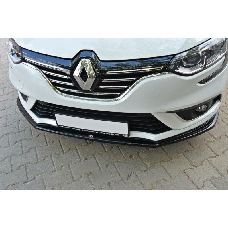 SPLITTER ANTERIORE V.1 Renault Megane Mk4  (Cod. M-RE-ME-4-FD1G)
