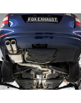 Skoda Superb 3T 4x2 final an Silenziatore anteriore – 2x80 Tipo 25 (Cod. F-SK071051-292-HA)