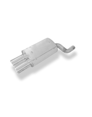Mercedes SL Tipo R129 Silenziatore posteriore Ø70mm – 2x80 Tipo 13 (Cod. F-MB132002-748)