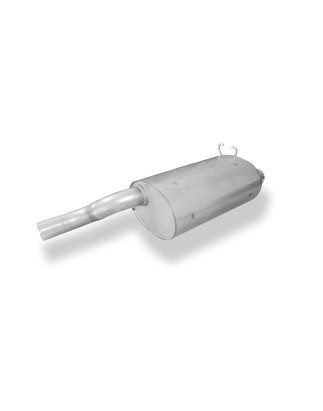 Mercedes SL Tipo R129 Silenziatore posteriore Ø70mm – 135x80 Tipo 53 (Cod. F-MB132002-593)