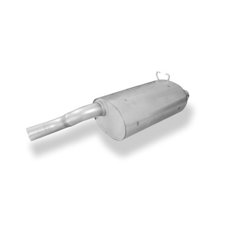 Mercedes SL Tipo R129 Silenziatore posteriore Ø70mm – 135x80 Tipo 53 (Cod. F-MB132002-593)