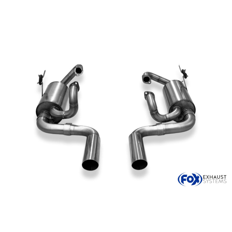 VW Käfer Silenziatore posteriore destra e sinistra – 2x70 Tipo 14 (Cod. F-VW010003-086)