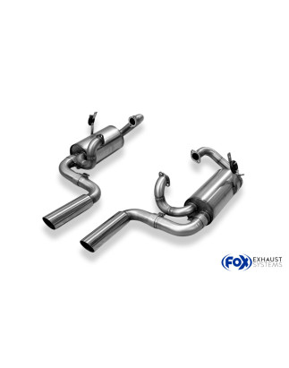 VW Käfer Silenziatore posteriore destra e sinistra – 2x70 Tipo 14 (Cod. F-VW010003-086)