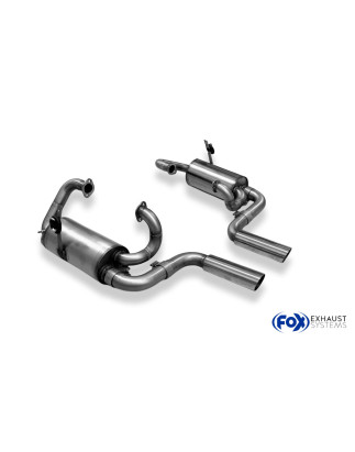 VW Käfer Silenziatore posteriore destra e sinistra – 2x70 Tipo 14 (Cod. F-VW010003-086)