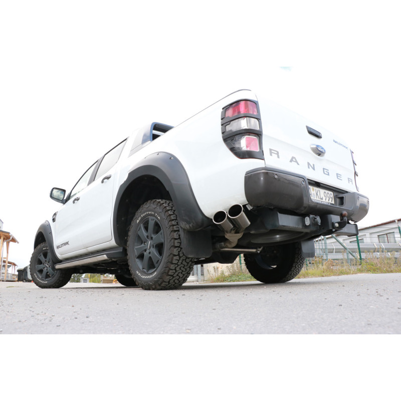 Ford Ranger ab 10/2016 4x4 – Doppelkabine + Wildtrak silenziatore posteriore s (Cod. F-FO121021-46