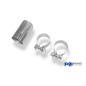 VW Golf V R32 Silenziatore posteriore uscita contig – 2x100 Tipo 16 (Cod. F-VW054232-134)