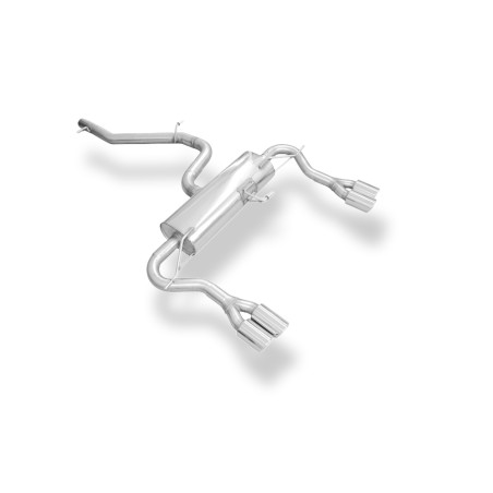 Seat Altea XL 5P – 4x4 Freetrack Silenziatore posteriore destra e sinistra - (Cod. F-SE080155-128)