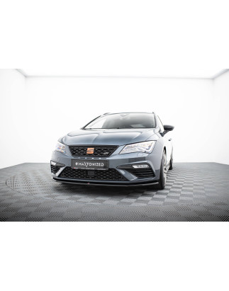 SPLITTER ANTERIORE V.1 Seat Leon Cupra / FR Mk3 FL (Cod. M-SE-LE-3F-CU-FD1G)