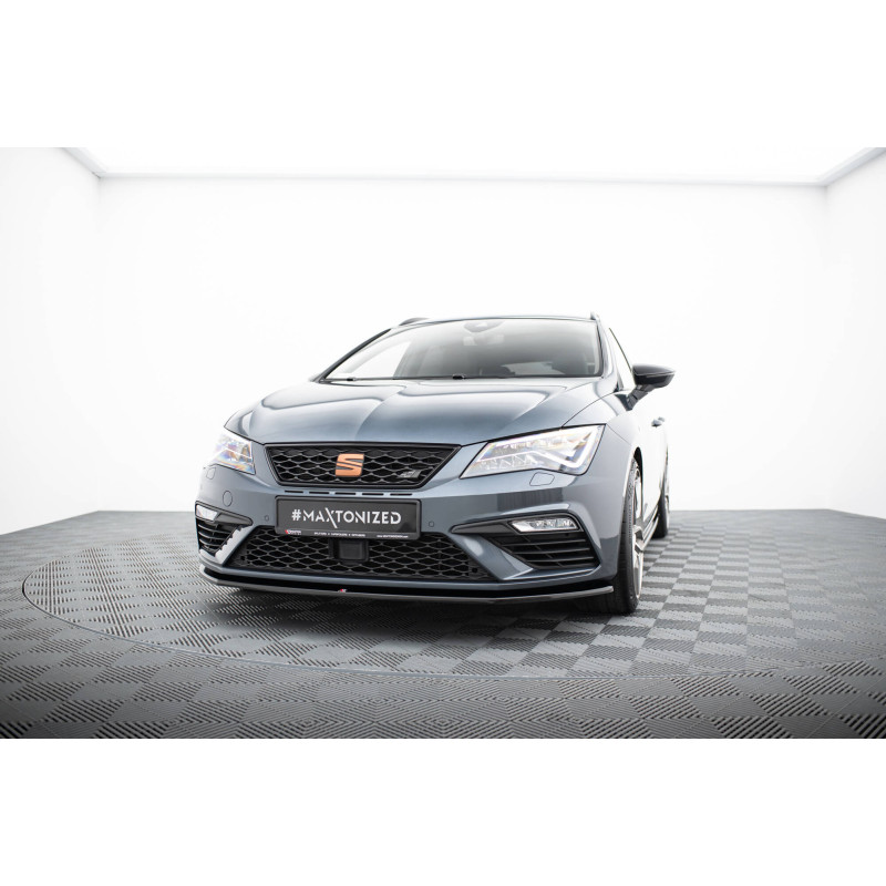 SPLITTER ANTERIORE V.1 Seat Leon Cupra / FR Mk3 FL (Cod. M-SE-LE-3F-CU-FD1G)