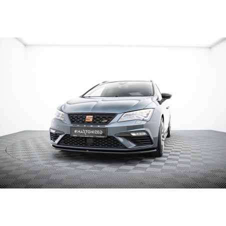 SPLITTER ANTERIORE V.1 Seat Leon Cupra / FR Mk3 FL (Cod. M-SE-LE-3F-CU-FD1G)
