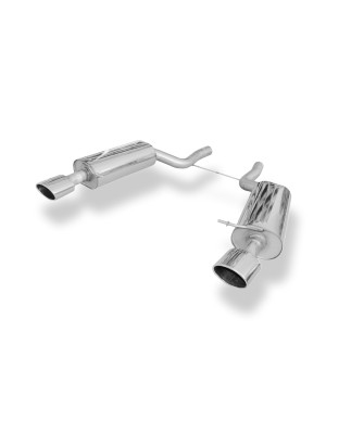 Audi RS6 4B Silenziatore posteriore 70mm destra e sinistra – 140x90 Tipo 32 (Cod. F-AU071081-351)