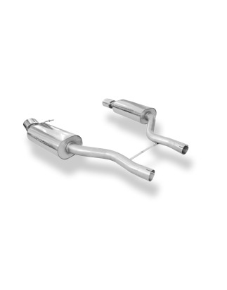 Audi RS6 4B Silenziatore posteriore 70mm destra e sinistra – 140x90 Tipo 32 (Cod. F-AU071081-351)