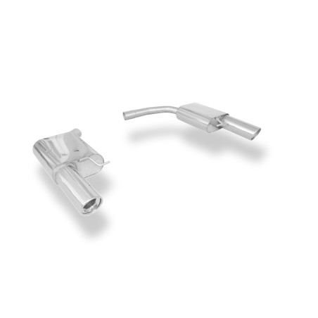 Audi A5 B8 Sportback Silenziatore posteriore destra e sinistra per 1-pipe - (Cod. F-AU120243-153)