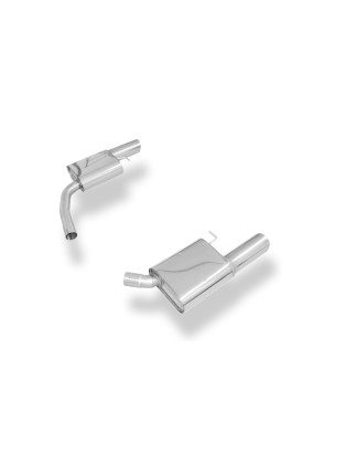 Audi A5 B8 Sportback Silenziatore posteriore destra e sinistra per 1-pipe - (Cod. F-AU120243-153)