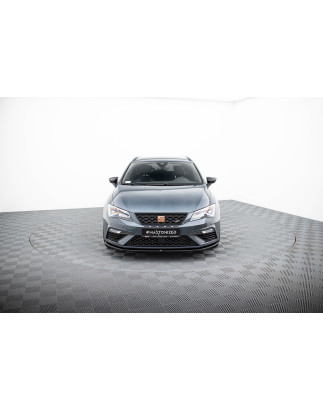 SPLITTER ANTERIORE V.1 Seat Leon Cupra / FR Mk3 FL (Cod. M-SE-LE-3F-CU-FD1G)