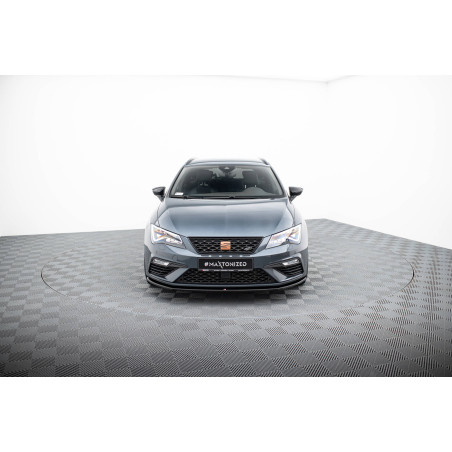 SPLITTER ANTERIORE V.1 Seat Leon Cupra / FR Mk3 FL (Cod. M-SE-LE-3F-CU-FD1G)