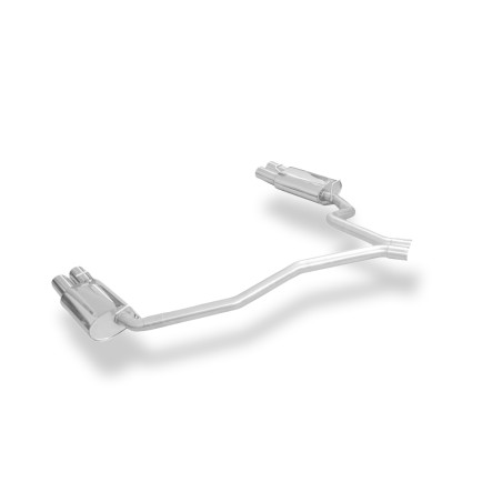 Range Rover II Tipo LP Silenziatore posteriore destra e sinistra – 2x80 tipo (Cod. F-LR011002-070)