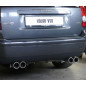 Volvo V50/ S40 II Silenziatore posteriore con uscite destra e sinistra (duplex)x76 tipo (Cod. F-VO03