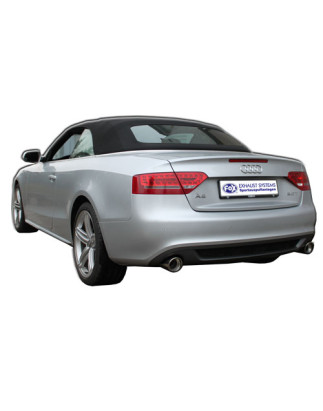 Audi A4 B8/ A5 8T quattro coupé/A5 cabrio Silenziatore posteriore ri (Cod. F-AU120003-153)
