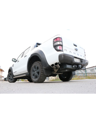 Ford Ranger dal 2011-08/2016 – Double Cap Silenziatore posteriore ex (Cod. F-FO121011-462)