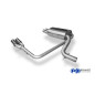 Volvo XC90 Facelift Silenziatore posteriore con uscite destra e sinistra (duplex)x76 ty (Cod. F-VO07