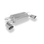 Nissan 370Z Silenziatore posteriore con uscite destra e sinistra (duplex) – 129x106 Tipo 32 (Cod. 