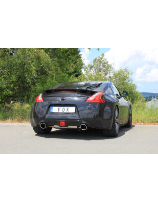 Nissan 370Z Silenziatore posteriore con uscite destra e sinistra (duplex) – 129x106 Tipo 32 (Cod. 