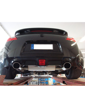 Nissan 370Z Silenziatore posteriore con uscite destra e sinistra (duplex) – 129x106 Tipo 32 (Cod. 