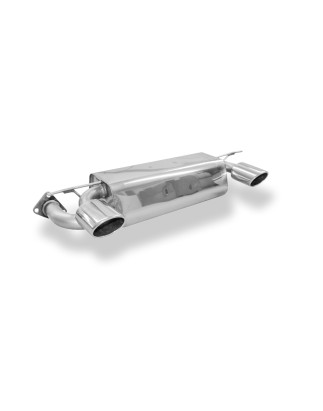 Lotus Elise Silenziatore posteriore con uscite destra e sinistra (duplex) – 115x85 Tipo 33 (Cod. F