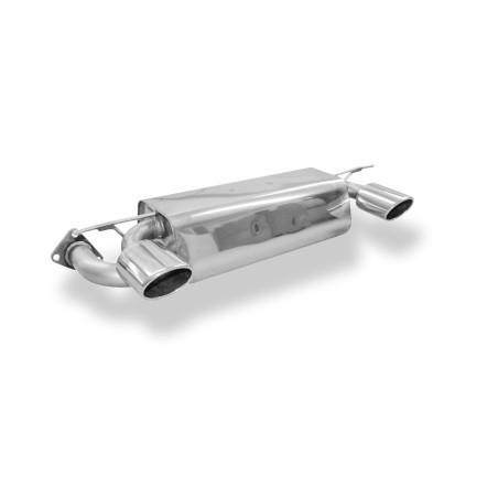Lotus Elise Silenziatore posteriore con uscite destra e sinistra (duplex) – 115x85 Tipo 33 (Cod. F
