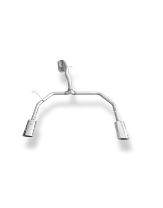 Mitsubishi Pajero Montero V60 Silenziatore posteriore – 140x90 tipo (Cod. F-MI113001-351)